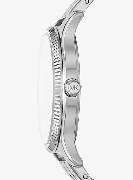 Lexington Watch and Bracelet Set (Silver/Rose-Gold) | Michael Kors | Luby 