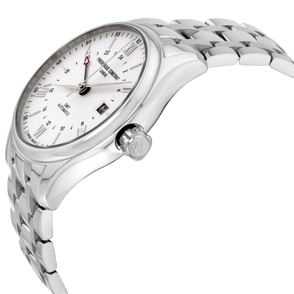 Classics Automatic GMT (Silver) | Frederique Constant | Luby 