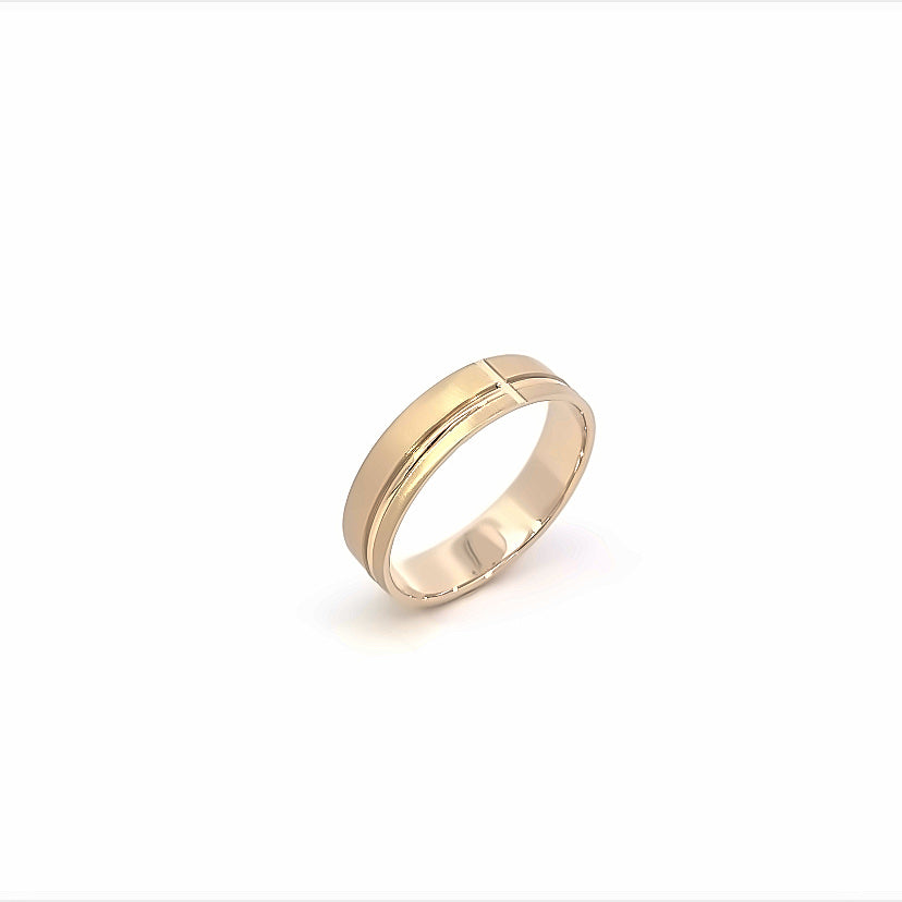 Alianzas de boda de oro de 14 quilates