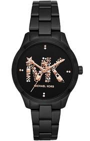 Ladies' Runaway Watch (Black/Rose-Gold) | Michael Kors | Luby 