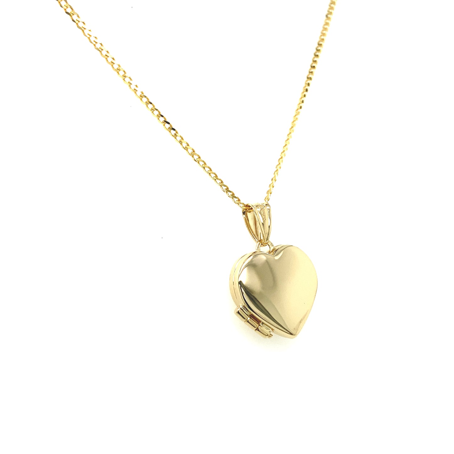 14K Gold Open Heart Pendant | Luby Gold Collection | Luby 