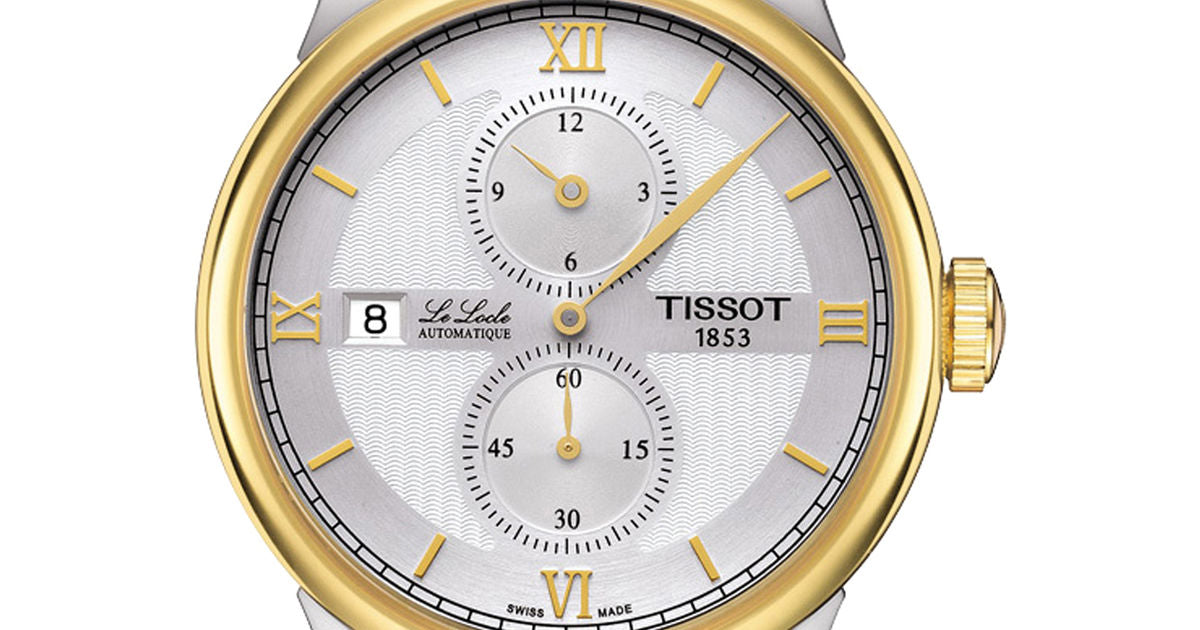 Le Locle Automatic (Silver-Gold) | Tissot | Luby 