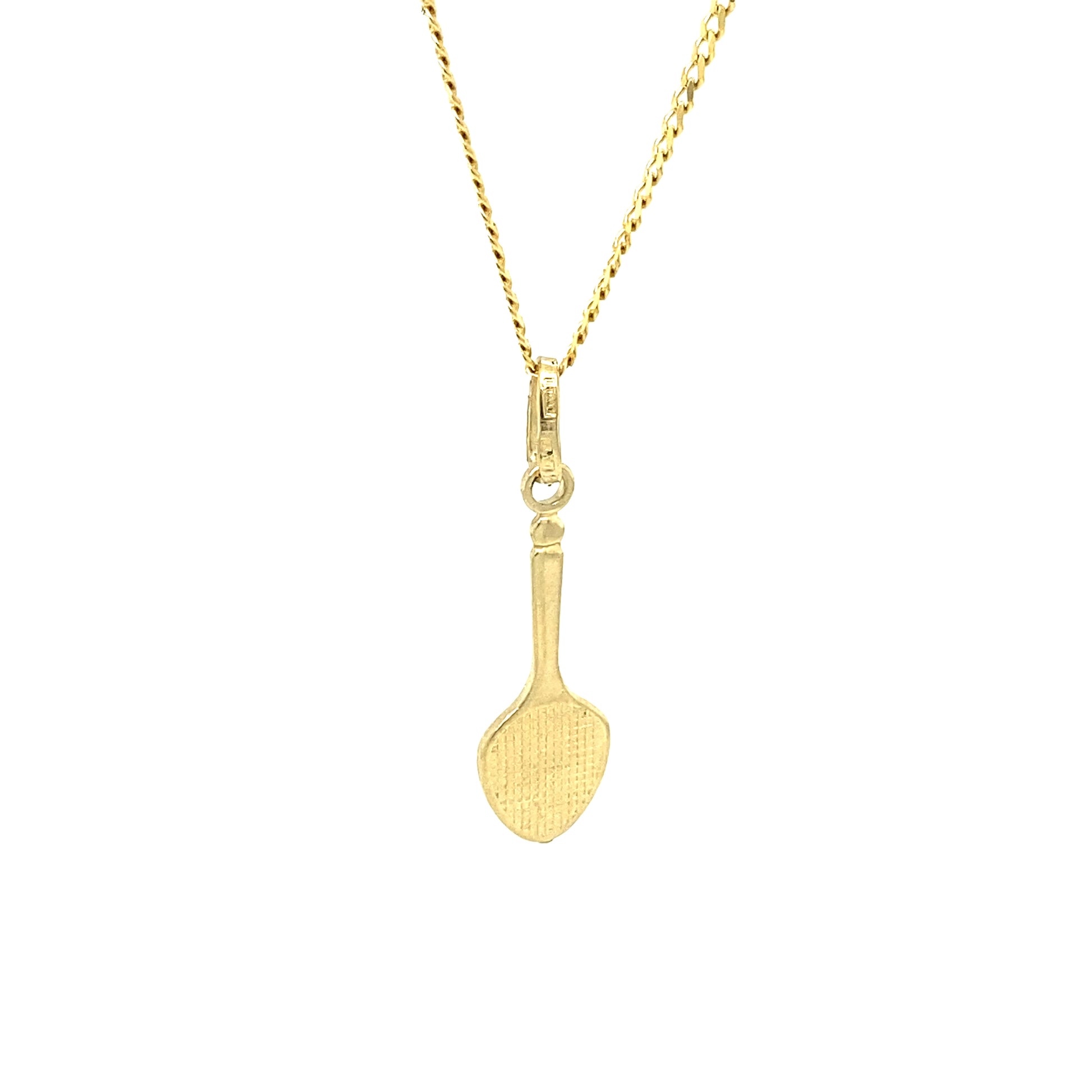 14K TENNIS RACKET PENDANT | Luby Gold Collection | Luby 