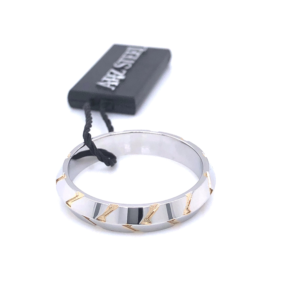 Patterned Steel Ring | ARZ Steel | Luby 