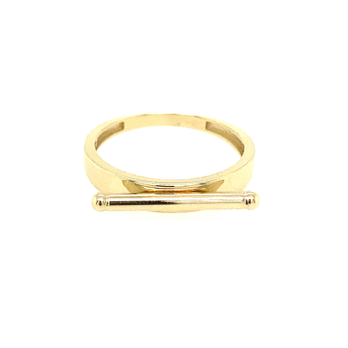 14K Gold Line Ring | Luby Gold Collection | Luby 