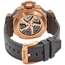 T-Race Automatic Chronograph (Black/Rose-Gold) | Tissot | Luby 
