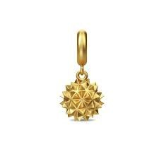 Amuleto de gota de estrella de la mañana (dorado)