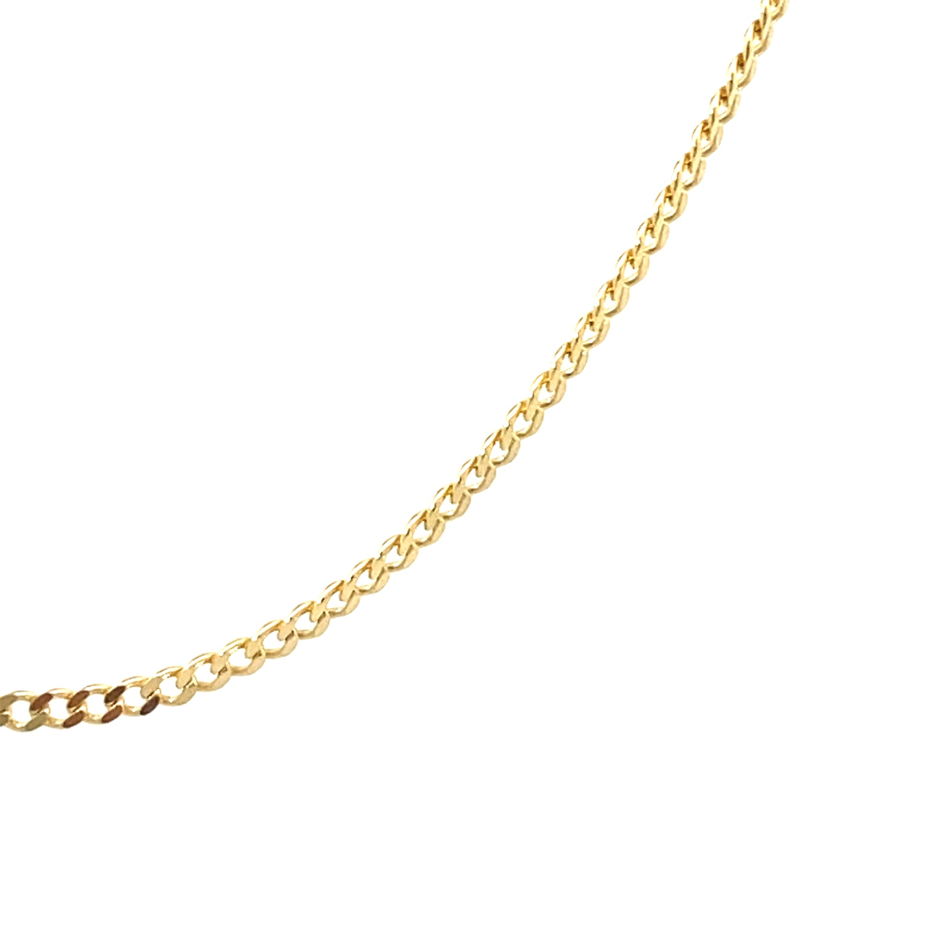 14K Gold Small Cuban Chain | Luby Gold Collection | Luby 