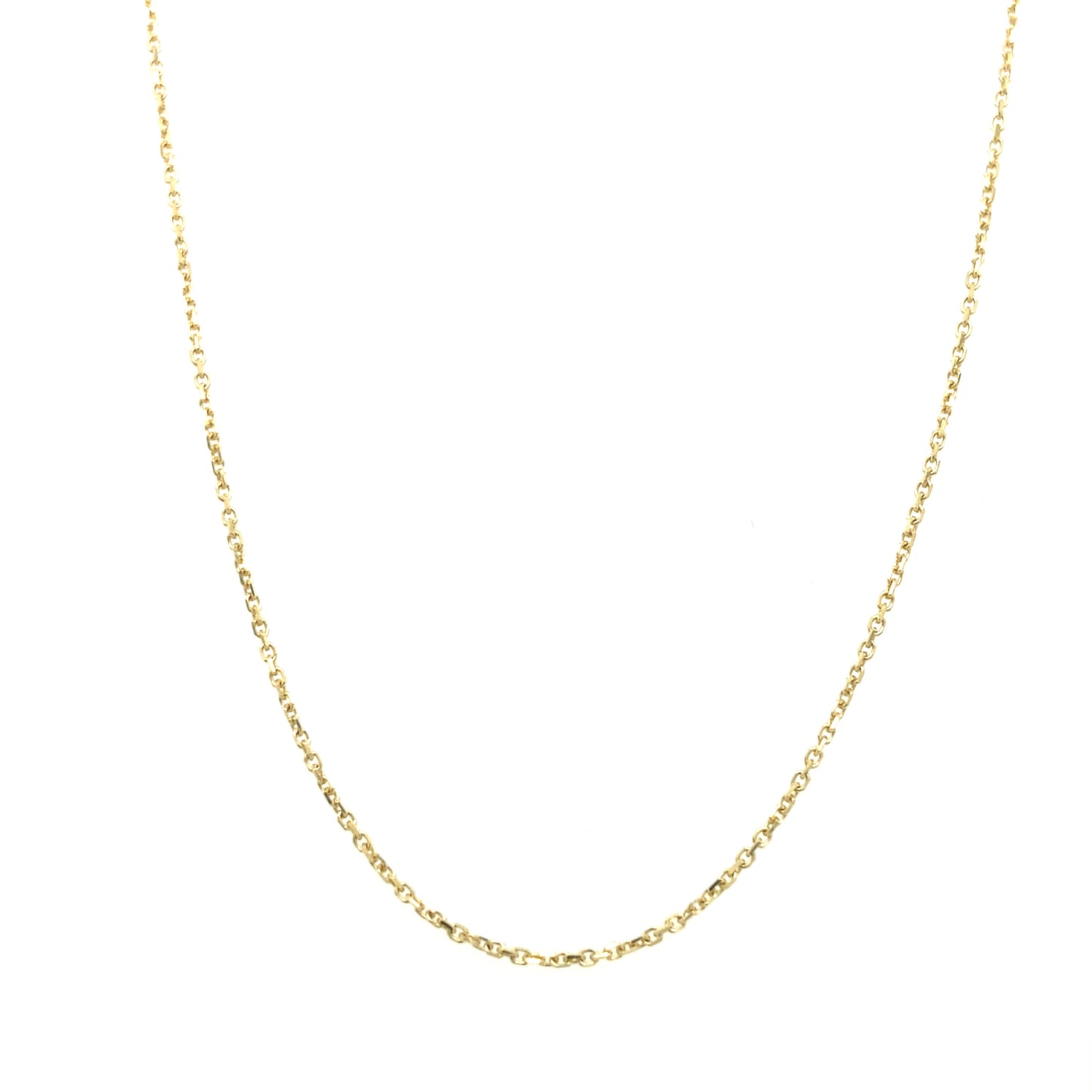 14K Gold Thiny Rolo Chain | Luby Gold Collection | Luby 