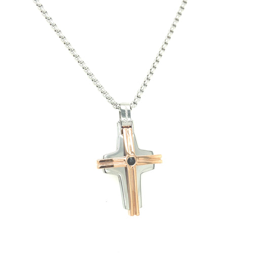 Gioelli in Acciaio Cross | Zancan | Luby 