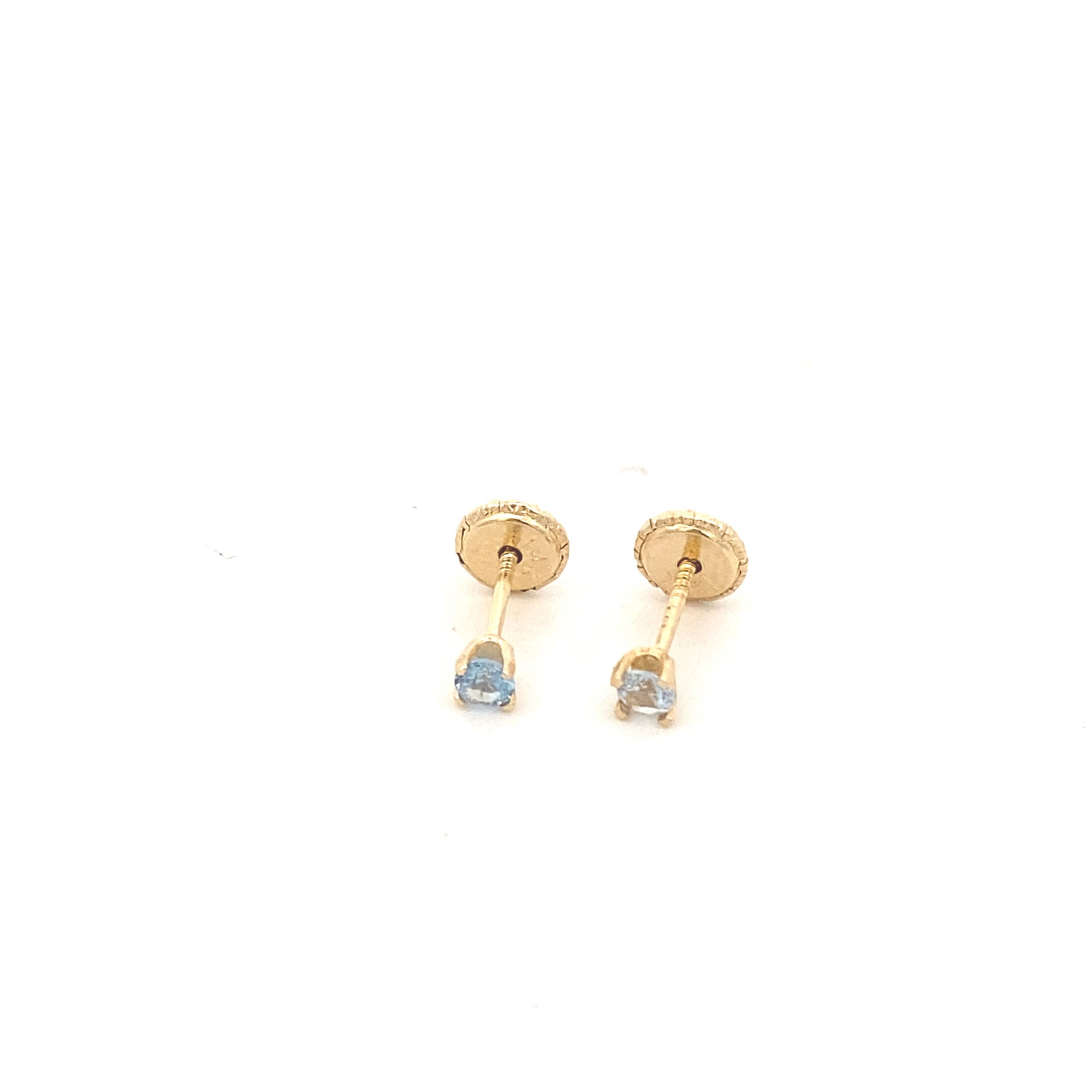 14K Birthstone Earring Stud | Luby Gold Collection | Luby 