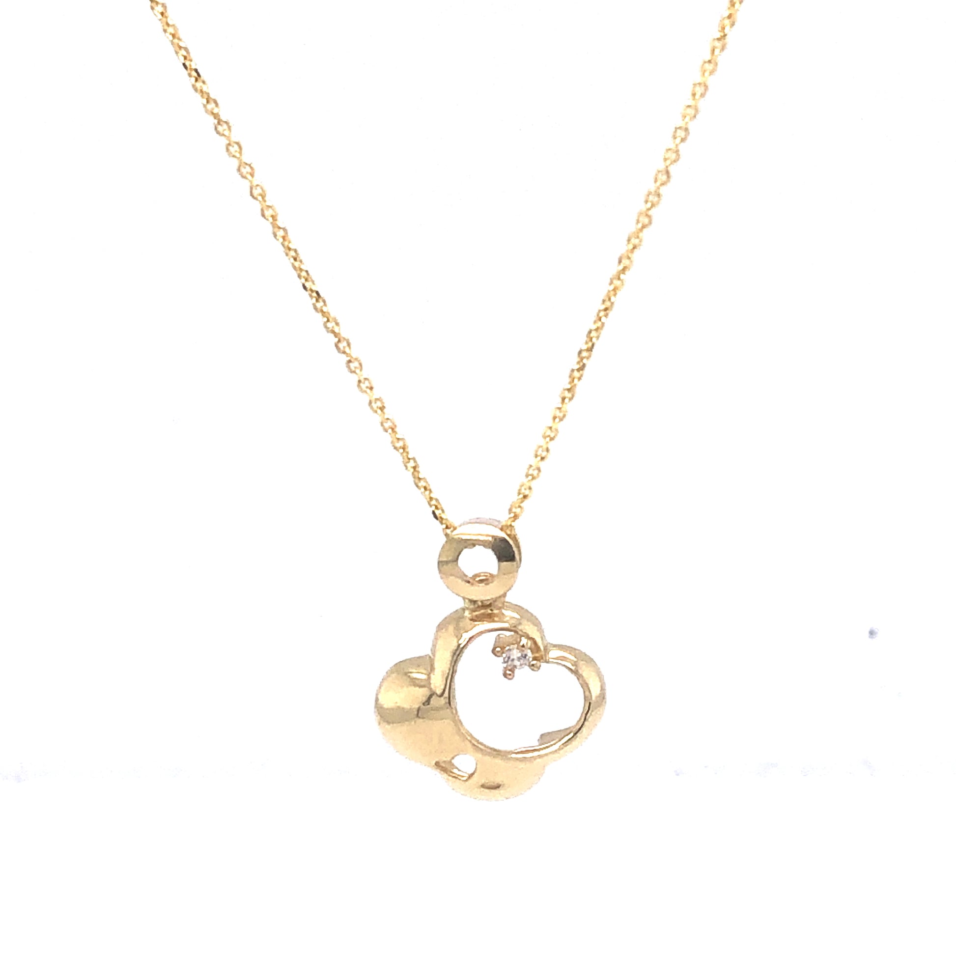 14K Clover Pendant | Luby Gold Collection | Luby 