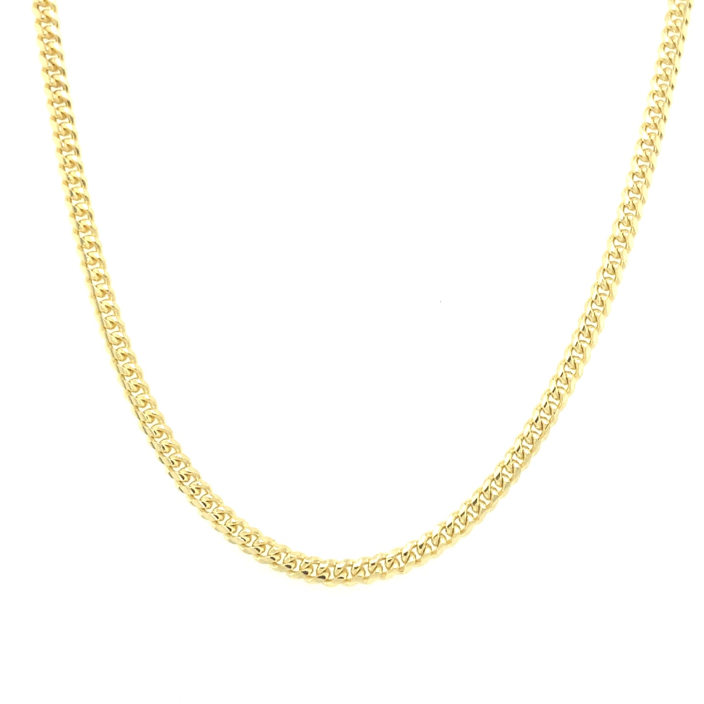 14K CUBAN FLAT CHAIN | Luby Gold Collection | Luby 