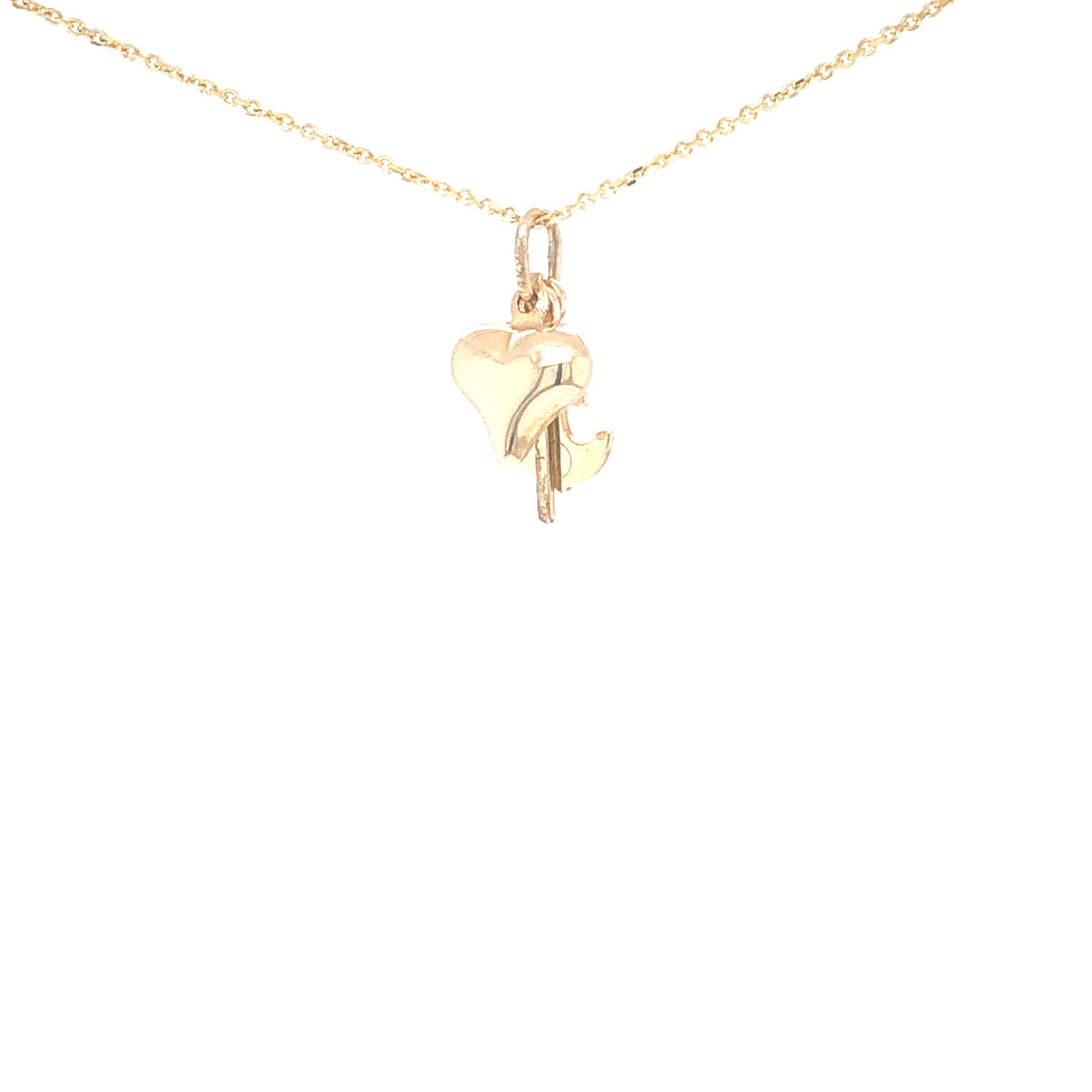 Heart, Cross & Anchor 14K Gold Pendant | Luby Gold Collection | Luby 