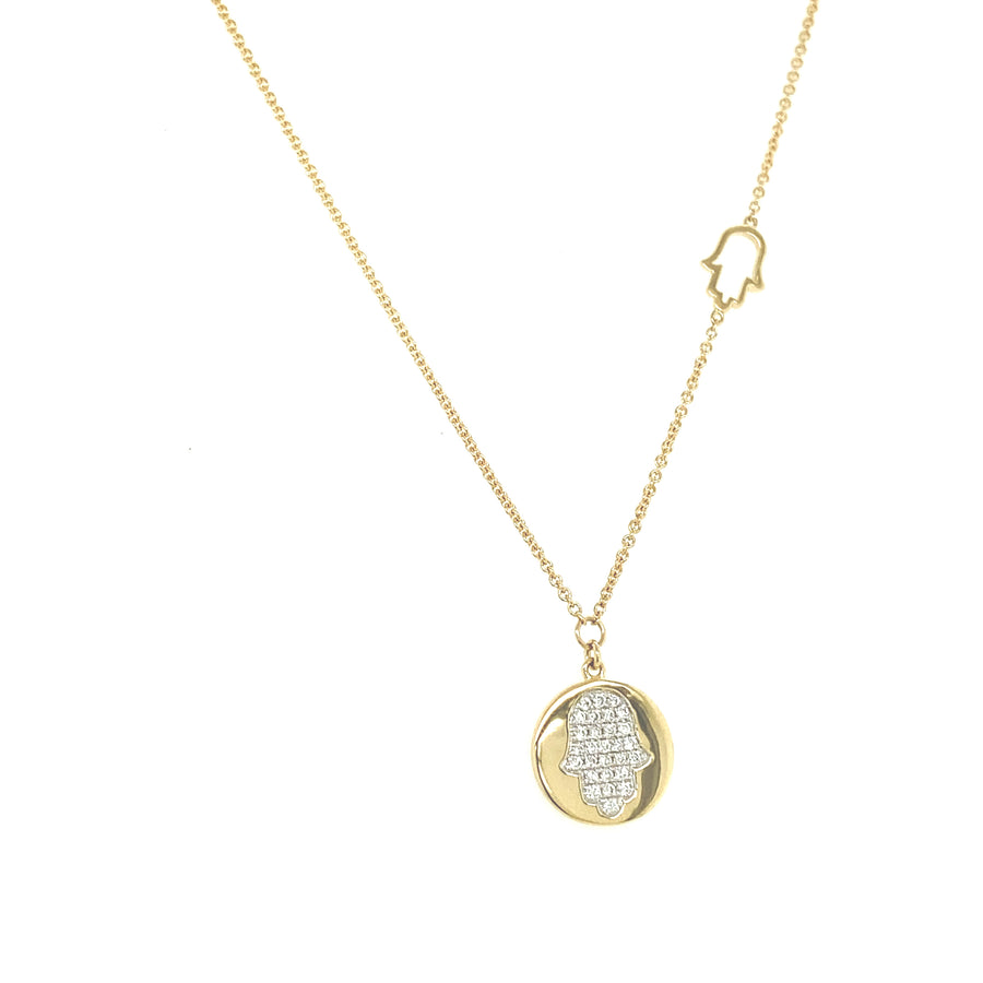 Colgante Zeghani Memento Oro amarillo de 14 k