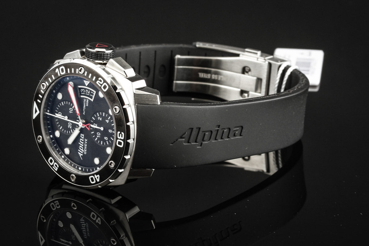 Extreme Diver Automatic (Black) | Alpina | Luby 