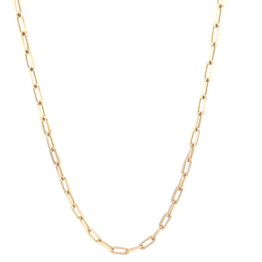 14K Cable Link Gold Chain | Luby Gold Collection | Luby 