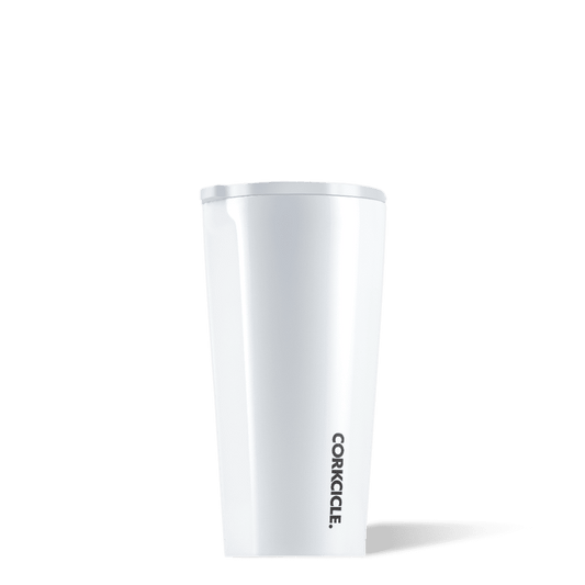 DIPPED MODERNIST WHITE TUMBLER (16oz) | Corkcicle | Luby 