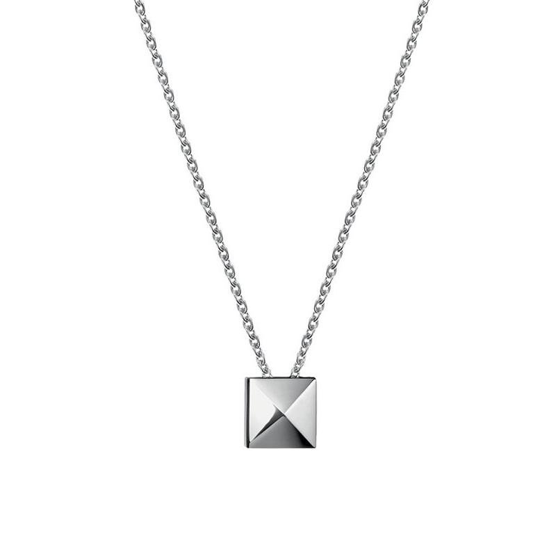 EDGE NECKLACE SILVER | Calvin Klein | Luby 