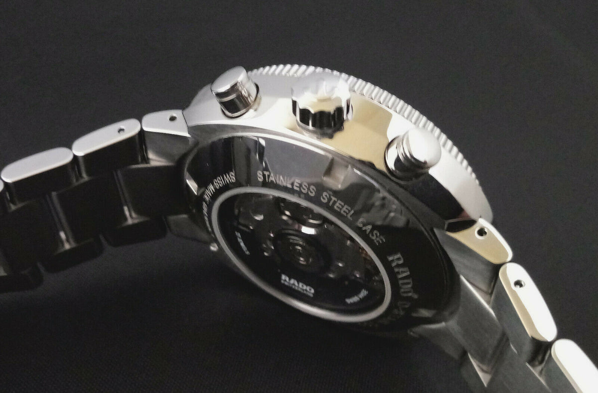 D-Star Automatic Chronograph (Silver-Blue) | Rado | Luby 