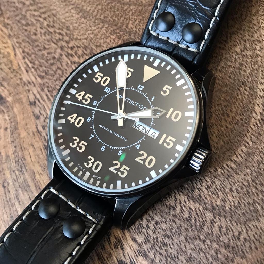 Khaki Automatic Pilot (Black) | Hamilton | Luby 