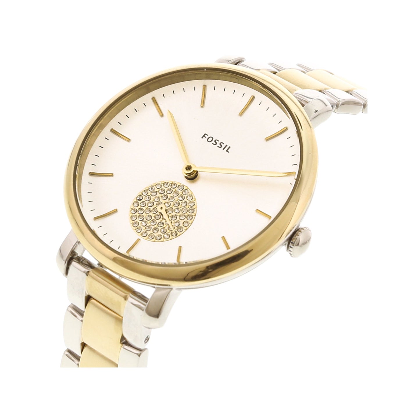 Jacqueline Watch (Silver/Gold) | Fossil | Luby 