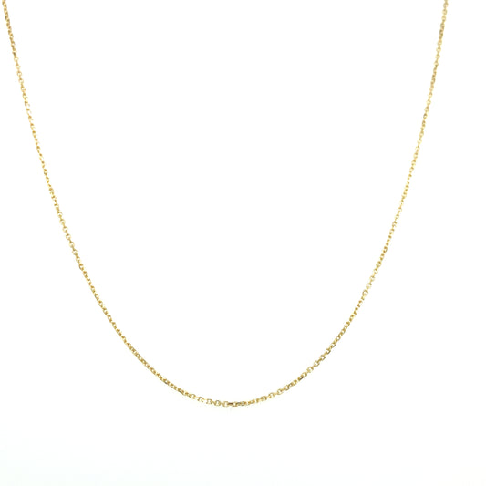 14k Gold Rolo Necklace | Luby Gold Collection | Luby 