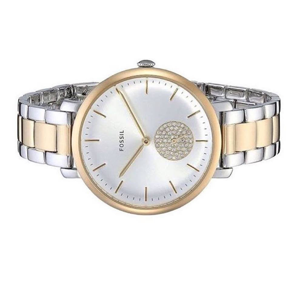 Jacqueline Watch (Silver/Gold) | Fossil | Luby 