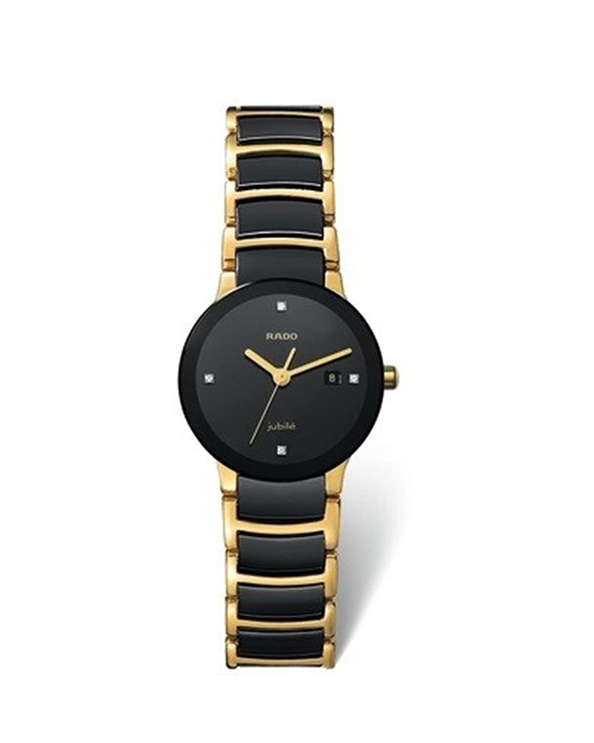 Centrix Ladies (Black-Gold;Diamonds) | Rado | Luby 