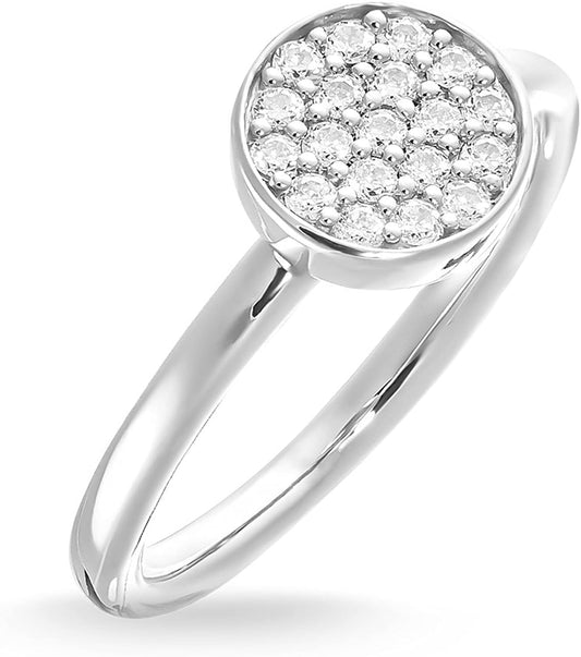 Sparkling Circles Ring (Silver) | Thomas Sabo | Luby 