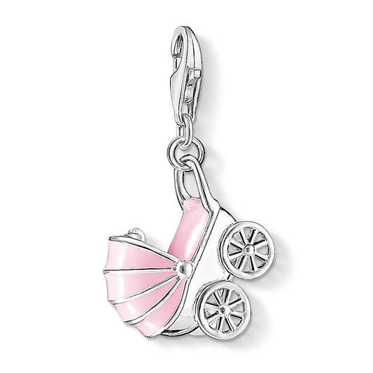 Pram Charm (Silver/Pink) | Thomas Sabo | Luby 