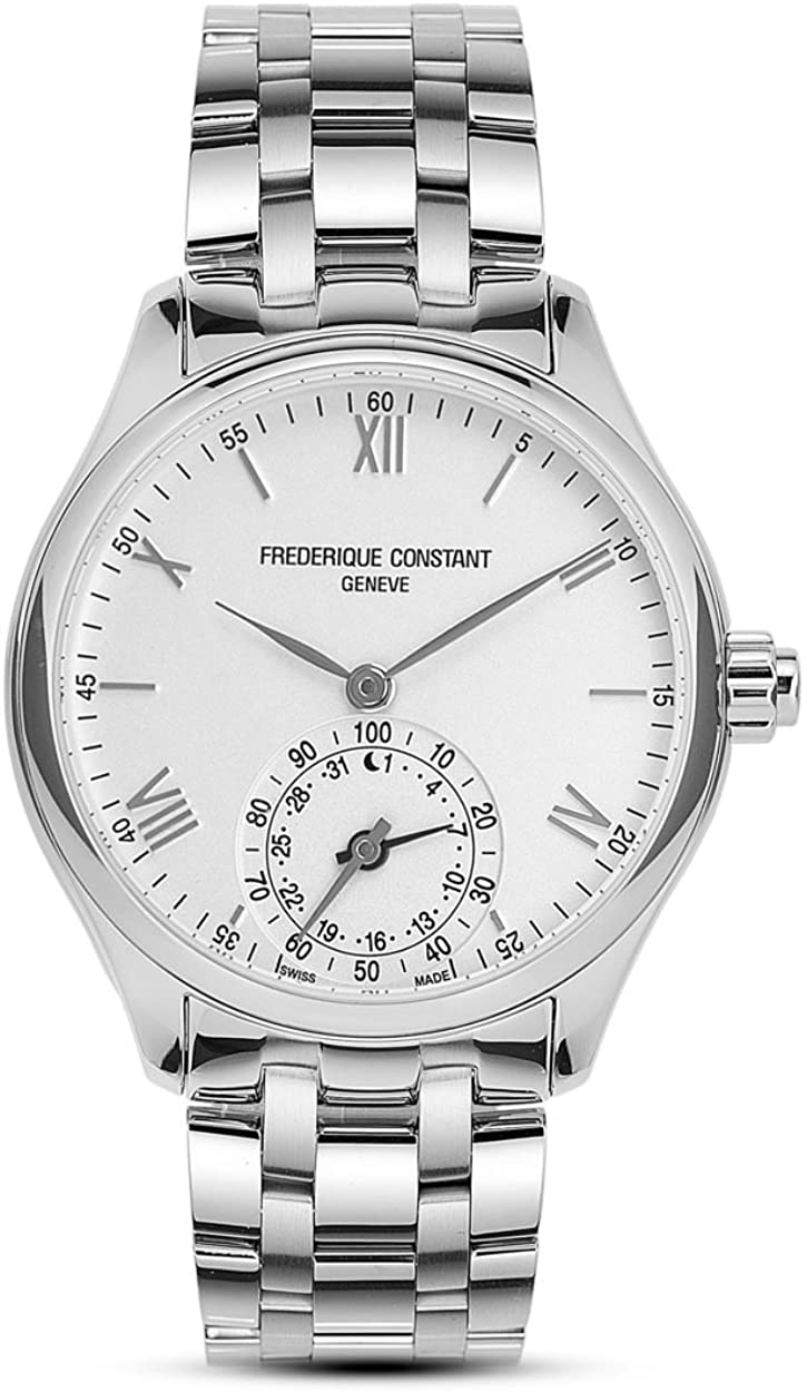 Horological Smartwatch Gents Classics (Silver-White) | Frederique Constant | Luby 