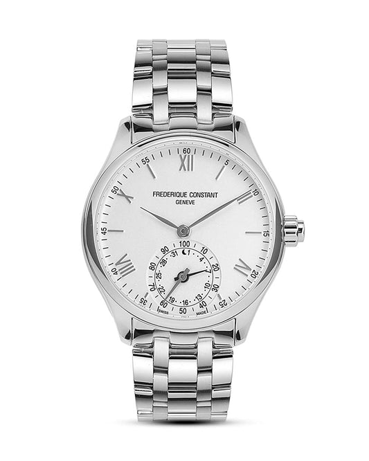 Horological Smartwatch Gents Classics (Silver-White) | Frederique Constant | Luby 