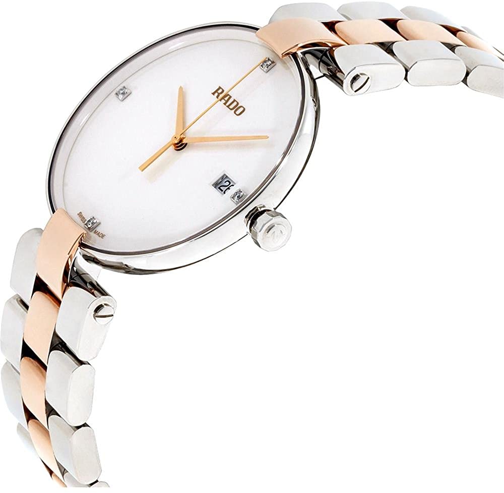 Coupole (Silver-Rose Gold;Diamonds) | Rado | Luby 