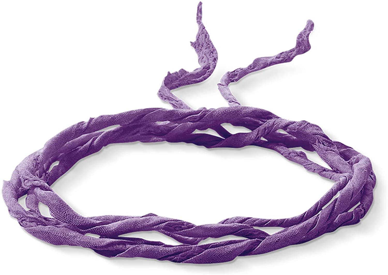 Silk Charm Necklace (Silver/Purple) | Thomas Sabo | Luby 