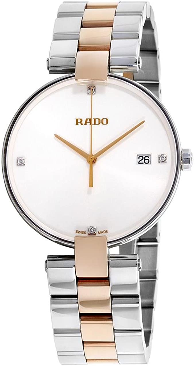 Coupole (Silver-Rose Gold;Diamonds) | Rado | Luby 