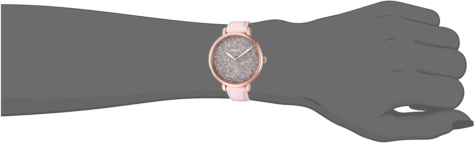 Jacqueline Watch (Pastel Pink/Rose-Gold) | Fossil | Luby 