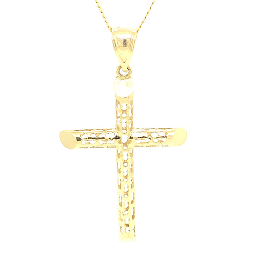 14K VINTAGE CROSS | Luby Gold Collection | Luby 