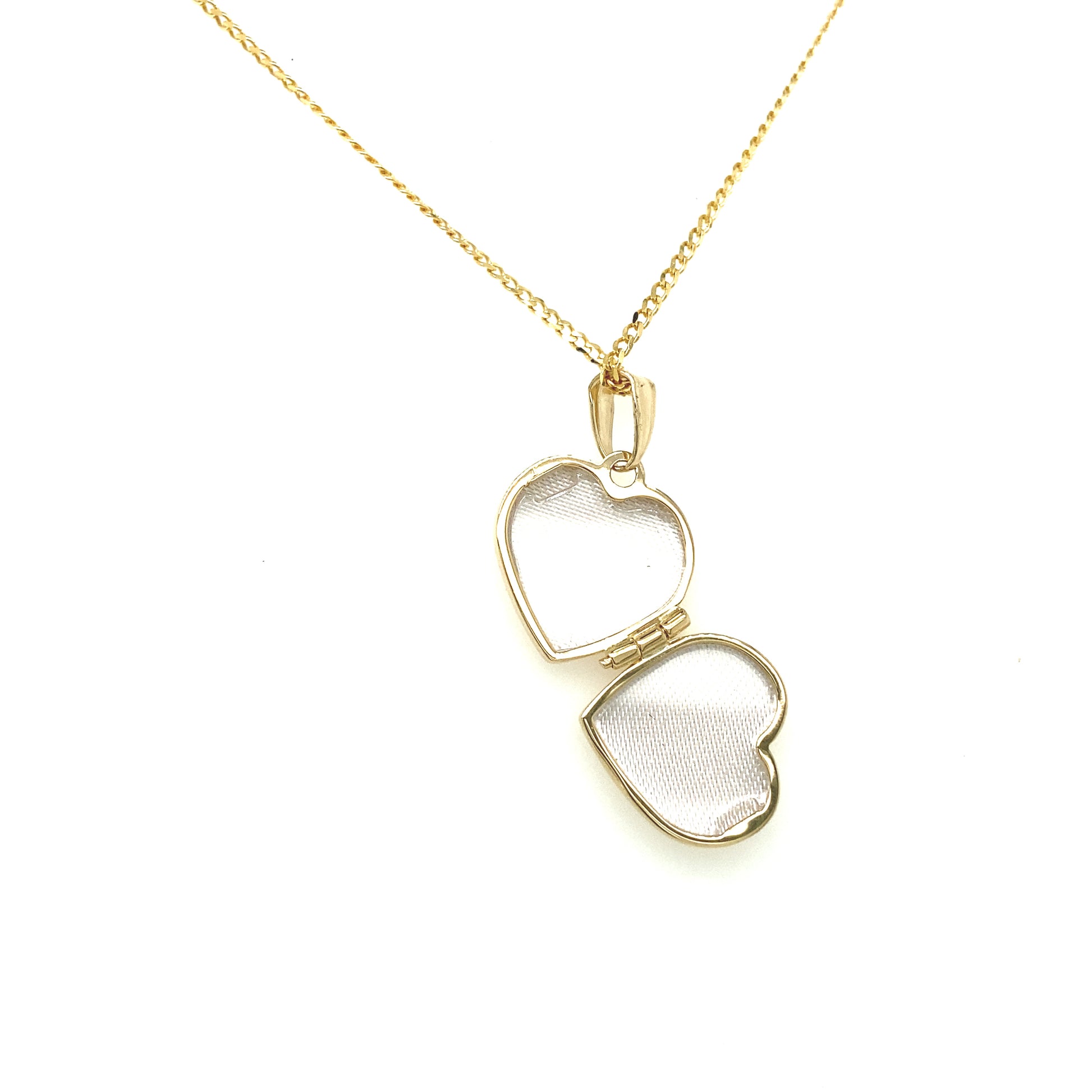 14K Gold Open Heart Pendant | Luby Gold Collection | Luby 