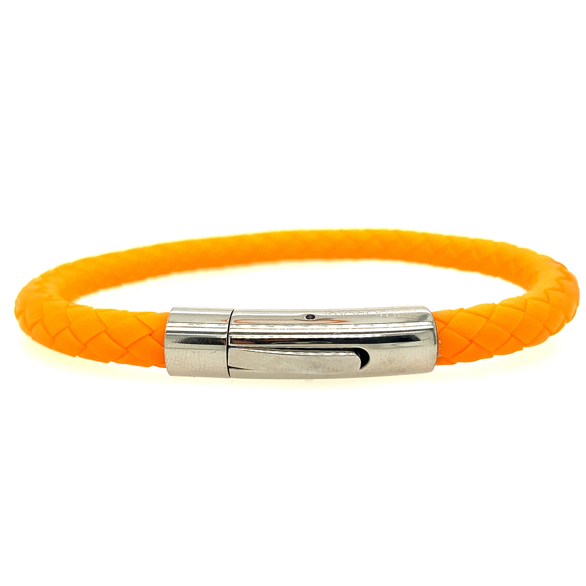 Braided Rubber and Steel Bracelet | BORSARI | Luby 
