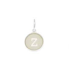 Letter Z Etching Charm (Silver) | Alex and Ani | Luby 