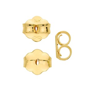 14K Earnut Universal For Earring | Luby Gold Collection | Luby 