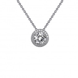 Circular Halo Necklace
