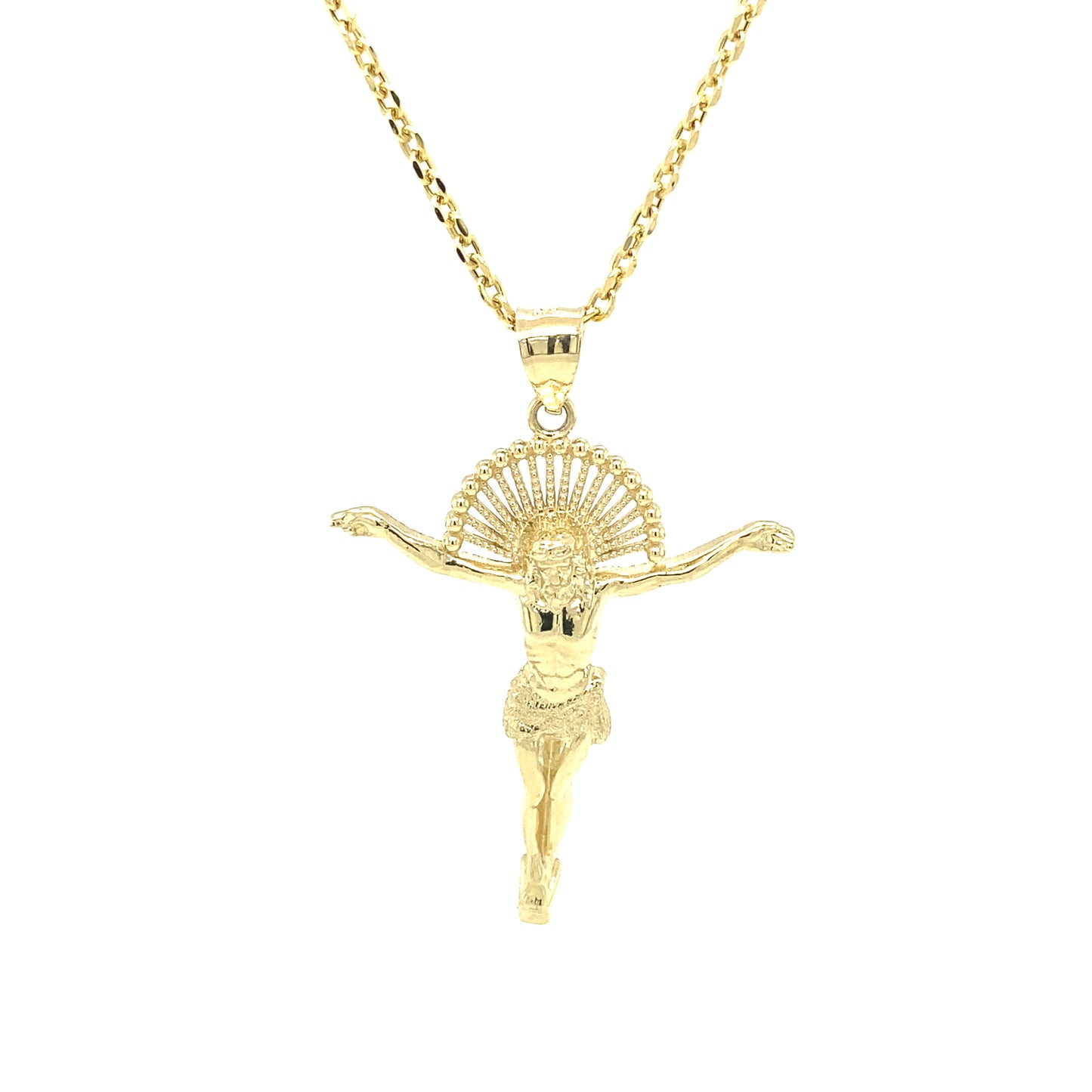 10K JESUS PENDANT | Luby Gold Collection | Luby 