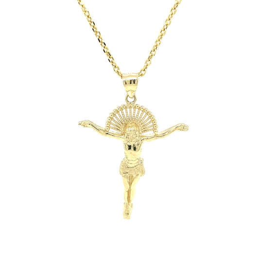 10K JESUS PENDANT | Luby Gold Collection | Luby 