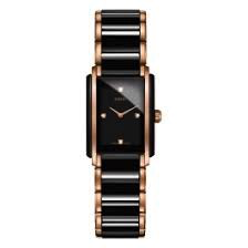 Integral Ladies (Black-Rose Gold;Diamonds) | Rado | Luby 