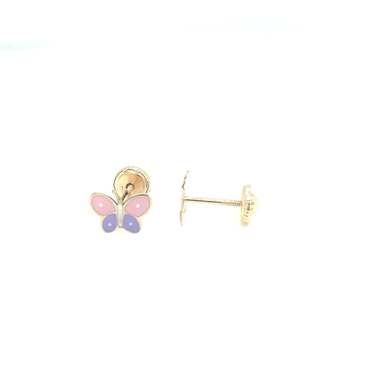 TWO-COLORED BUTTERFLY | Luby Gold Collection | Luby 