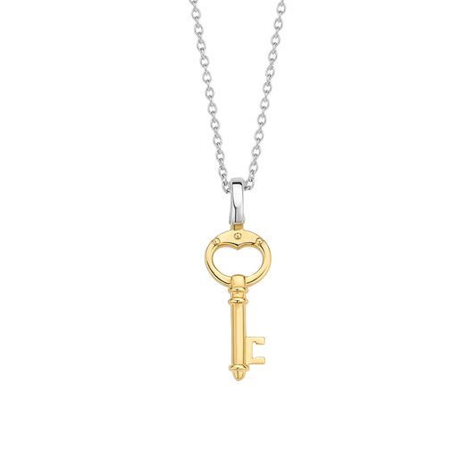 GOLDEN KEY NECKLACE | Ti Sento Milano | Luby 