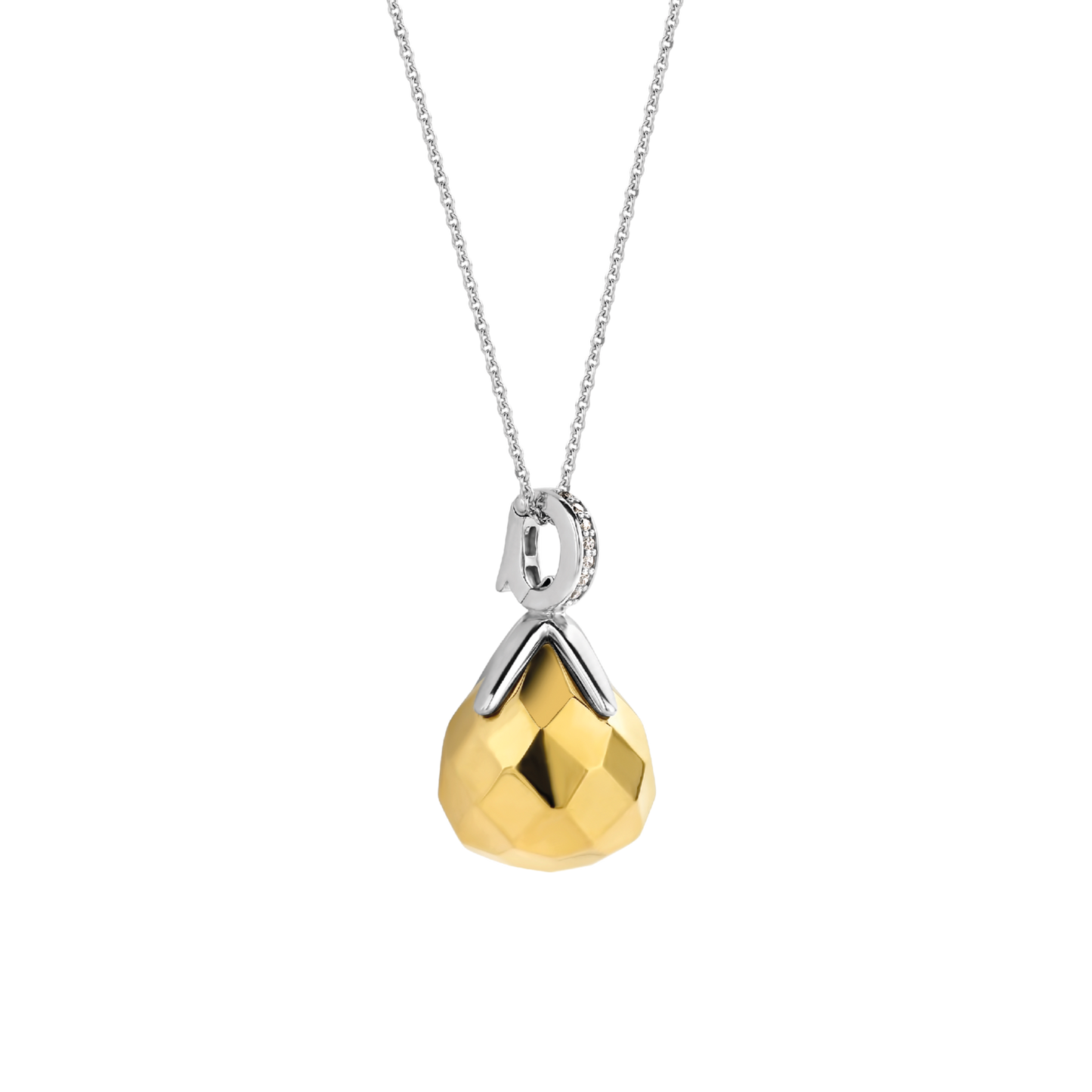 LARGE FLOWERBUD NECKLACE | Ti Sento Milano | Luby 