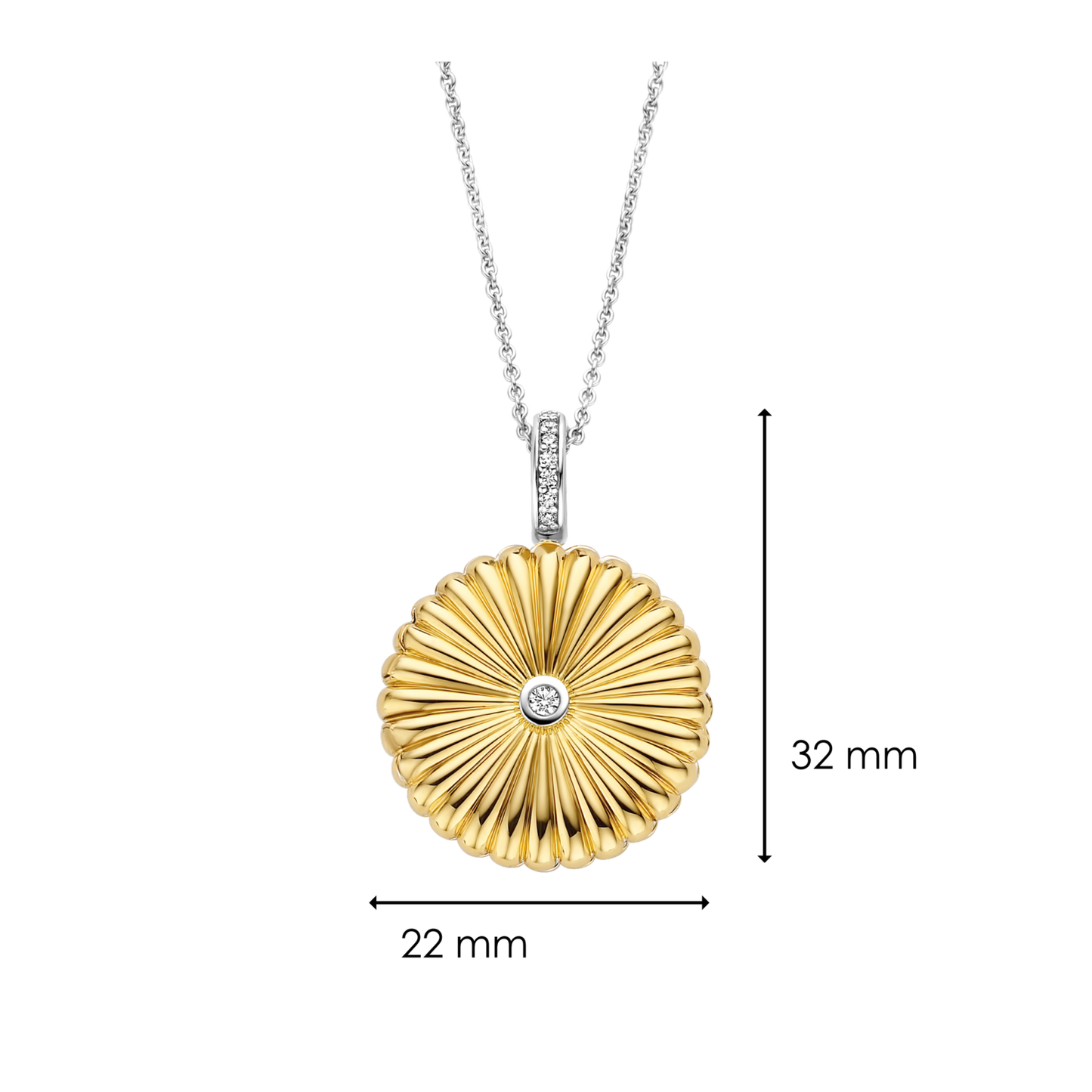 RAY OF SUN LOCKET | Ti Sento Milano | Luby 